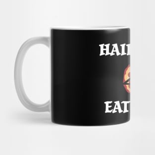 Hail Satan Eat Pizza Mug